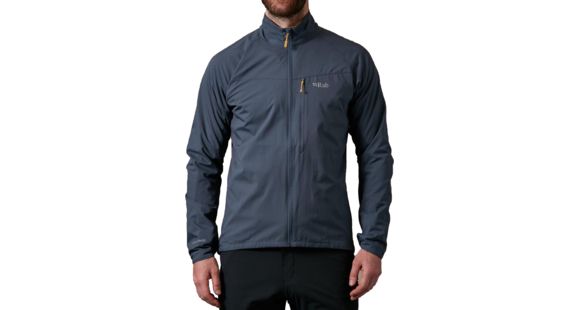 Rab Vapour-rise Flex Jacket - Men's, Steel, Large, QVR-51-ST-L