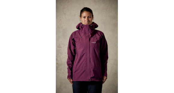 Rab Vidda Jacket - Women's, Berry, 10, QWA-50-BY-10