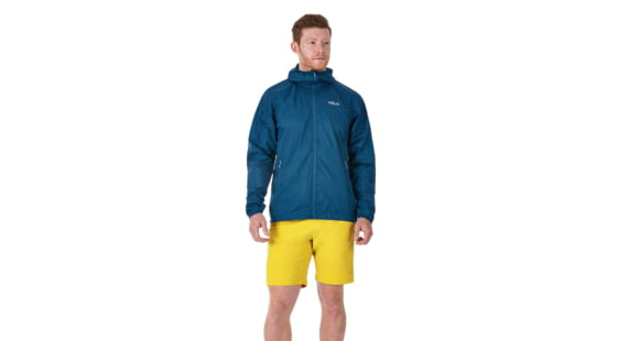 Demo, Rab Vital Windshell Hoody - Mens, Ink, Large, QWS-37-IK-L