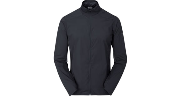Rab Windveil Jacket - Mens, Ebony/Graphene, Small, QWS-68-EBG-SML