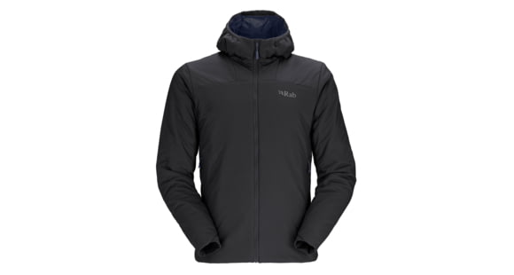 Rab Xenair Alpine Light Jacket - Men's, Ebony, Medium, QIP-01-EBN-MED