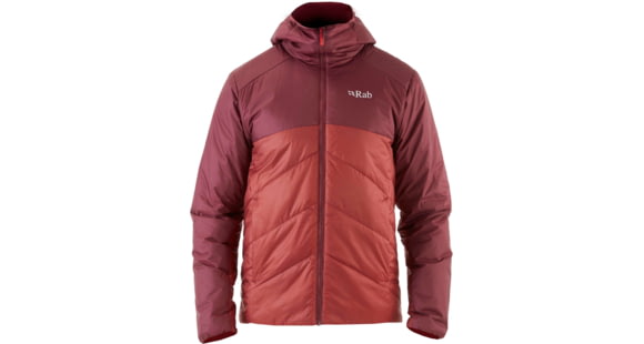 Rab Xenon 2.0 Jacket - Men's, Dark Oxblood Red/Oxblood Red, Extra Large, QIO-94-DOO-XLG