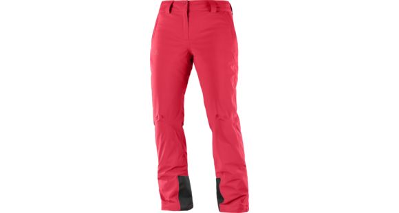 Salomon Icemania Pant - Women's, Hibiscus, Large/Regular, LC1006000-L/R