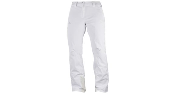 Salomon Icemania Pant - Women's, White, Large/Regular, LC1005500-L/R