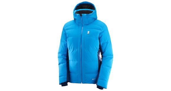 Salomon Whitebreeze Down Jacket - Women's, Hawaiian Surf/Medieval Blue, Extra Small, L40296600-XS