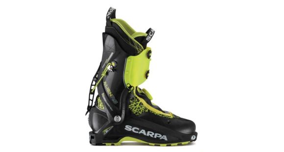 Scarpa Alien RS Alpine Touring Boot, Carbon Black, 25, 12168/500.1-Cblk-25.0