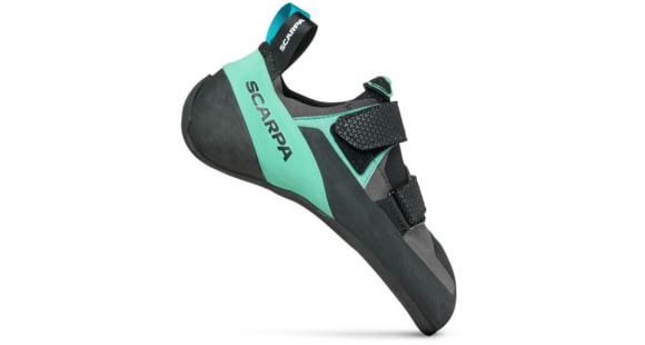 Scarpa Arpia V LV Climbing Shoes, Shark/Aqua, 42, 70087/000-SrkAqua-42