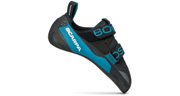 Scarpa Boostic Climbing Shoes, Black/Azure, 40, 70071/000-BlkAzr-40