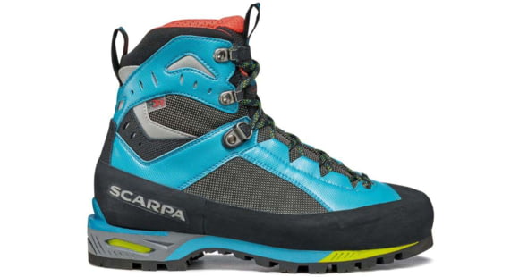 Scarpa Charmoz HD Mountaineering Shoes - Womens, Shark/Maldive, 37.5, 71052/252-SrkMal-37.5