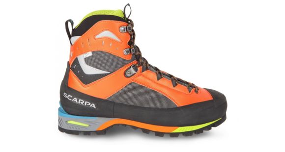 Scarpa Charmoz Mountaineering Boots - Men's, Shark/Orange, Medium, 40, 71051/250.1-SrkOrg-40