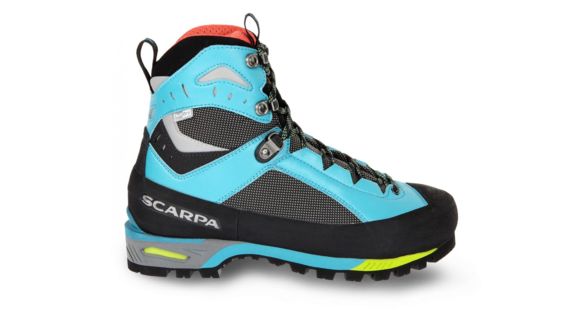 Scarpa Charmoz Mountaineering Boots - Women's, Shark/Maldive, Medium, 40.5, 71051/252.1-SrkMal-40.5