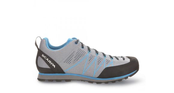 Scarpa Crux Air Approach Shoes - Men's, Smoke/Lake Blue, 46, 72057/351-SmkLblu-46