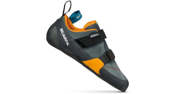 Scarpa Force V Climbing Shoes - Men's, Mangrove/Papaya, 46, 70018/001-ManPap-46