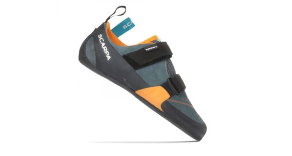 Scarpa Force V Climbing Shoes - Men's, Mangrove/Papaya, Medium, 36.5, 70018/001-ManPap-36.5