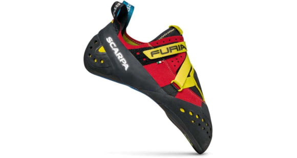 Scarpa Furia S Climbing Shoes - Men's, Parrot/Yellow, Medium, 35.5, 70055/000-ParYel-35.5