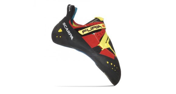 Scarpa Furia S Climbing Shoes - Men's, Parrot/Yellow, Medium, 34, 70055/000-ParYel-34