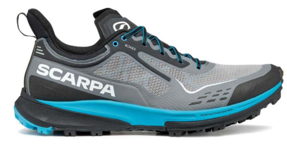 Scarpa Golden Gate Kima RT Trailrunning Shoes - Mens, Gray/Azure, 43.5, 33079/351-GryAzr-43.5