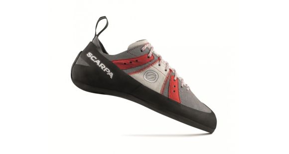 Scarpa Helix Climbing Shoe - Men's-Smoke/Parrot-44, 70003/001-SMOKE/PARROT-44