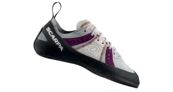 Scarpa Helix Climbing Shoe - Women's-Pewter/Plum-37.5, 70003/002-PEWTER/PLUM-37.5