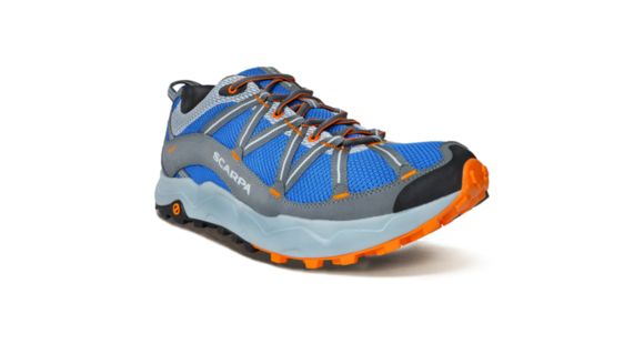 Scarpa Ignite Trail Running Shoe - Men's-Blue-Medium-43.5