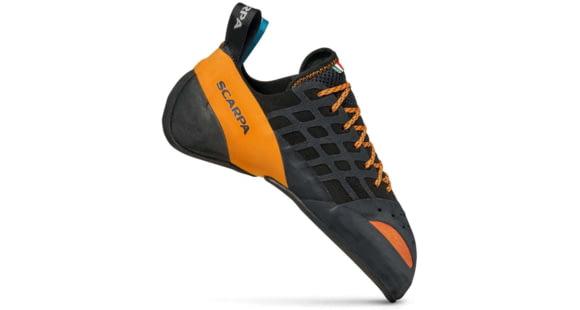 Scarpa Instinct Climbing Shoes - Men's, Black/Orange, Medium, 36.5, 70036/000-BlkOrg-36.5