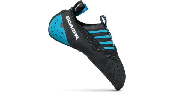 Scarpa Instinct S Climbing Shoes, Black/Azure, 38, 70039/000-BlkAzr-38