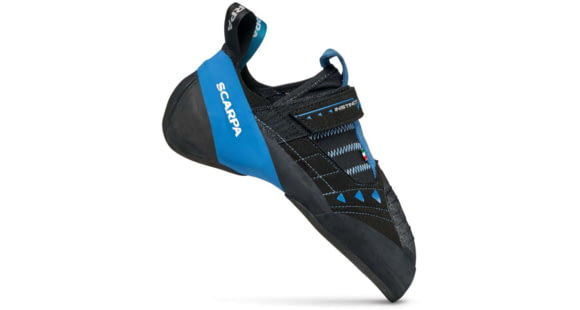 Scarpa Instinct VSR Climbing Shoes, Black/Azure, 35, 70015/000-BlkAzr-35