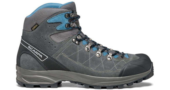 Scarpa Kailash Trek GTX Hiking Shoes , Wide- Men's, Shark Grey/Lake Blue, 45, 61056/200.3-SrkgryLkblu-45