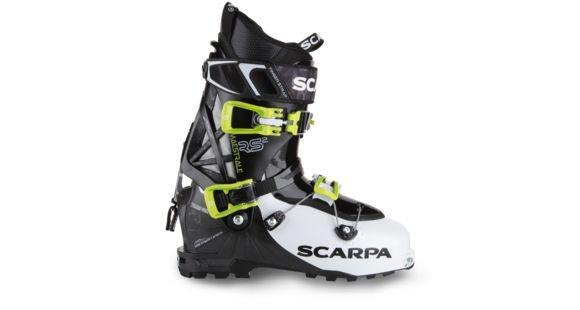 Scarpa Maestrale RS Alpine Touring Boot - Men's, White/Black/Lime, 24.5, 12046/501.1-WhtBlkLim-24.5