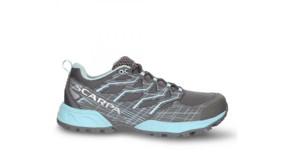 Scarpa Neutron 2 Trail Running Shoes - Women's, Grey/Blue Radiance, Medium, 41, 33036/352-GryBlurad-41