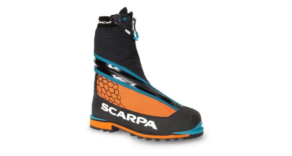 Scarpa Phantom Tech Mountaineering Boot, Black/Orange, 40.5, 87410/210-BlkOrg-40.5