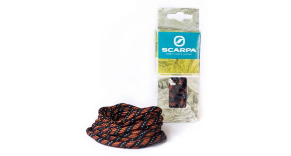 Scarpa Replacement Shoe Laces - Backpacking, Black/Orange/Acid Green, 150, MF.L965/1255-150