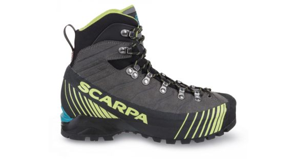 Scarpa Ribelle HD Mountaineering Boots - Men's, Titanium/Lime, Medium, 45, 71085/250.4-TitLim-45
