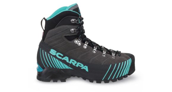 Scarpa Ribelle HD Mountaineering Shoes - Women's, Titanium/Aqua, 37, 71087/252.2-TitAqua-37