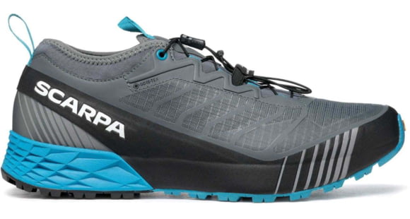Scarpa Ribelle Run GTX Shoes - Men's, Anthracite/Lake Blue, 42.5, 33071/201-AntLblu-42.5