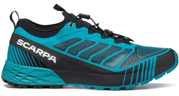 DEMO, Scarpa Ribelle Run Shoes - Men's, Azure/Black, 43, 33071/351-AzrBlk-43