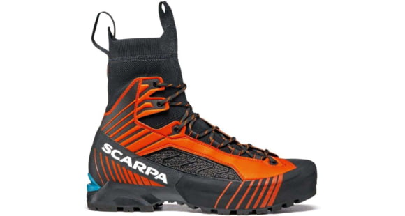 Scarpa Ribelle Tech 2.0 HD Mountaineering Shoes, Black/Orange, 43.5, 71073/250-BlkOrg-43.5