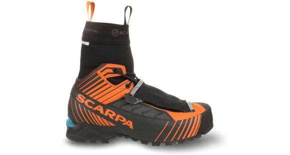 DEMO, Scarpa Ribelle Tech HD Mountaineering Shoes - Men's, Black/Orange, 42.5 Euro, 71072/250-BlkOrg-42.5