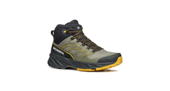 Scarpa Rush 2 Mid GTX Trailrunning Shoes - Mens, Moss/Sulphur, 44, 63132/200-MosSul-44