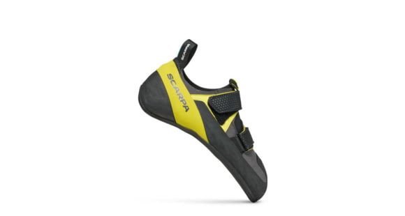 Scarpa Arpia V Climbing Shoes, Shark/Yellow, 43.5, 70084/000-SrkYel-43.5