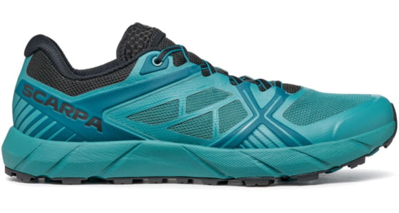 Scarpa Spin 2.0 Trailrunning Shoes - Mens, Azure/Black, 45.5, 33061/351-AzrBlk-45.5