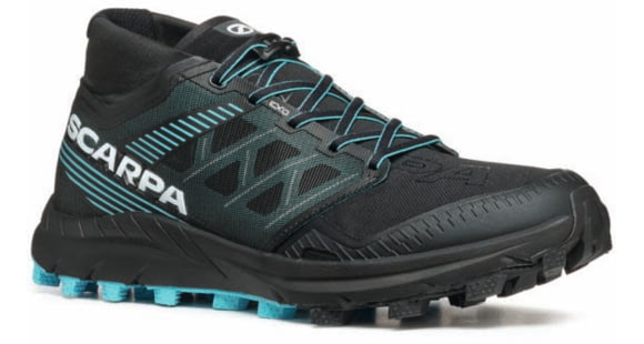 Scarpa Spin ST Training Shoes- Mens, Black/Azure, 45.5, 33064/351-BlkAzr-45.5