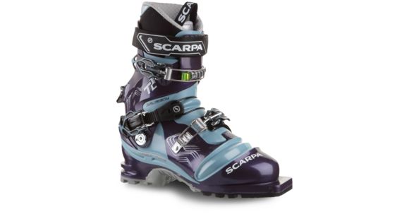Scarpa T2 Eco -Women's, Bourgogne/Polar Blue, 25, 12211/502.3-BouPblu-25.0