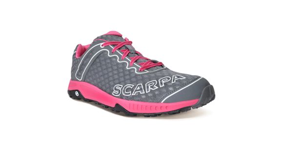 Scarpa Tru Trail Running Shoe - Women's-Grey/Pink-Medium-39