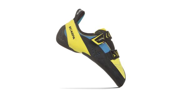 Scarpa Vapor V Climbing Shoes - Men's, Ocean/Yellow, Medium, 37.5, 70040/001-OcnYel-37.5