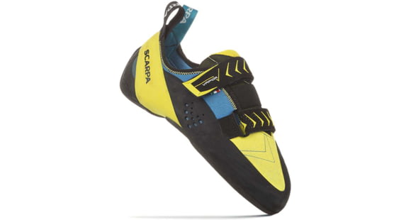 Scarpa Vapor V Climbing Shoes - Men's, Ocean/Yellow, 39.5, 70040/001-OcnYel-39.5