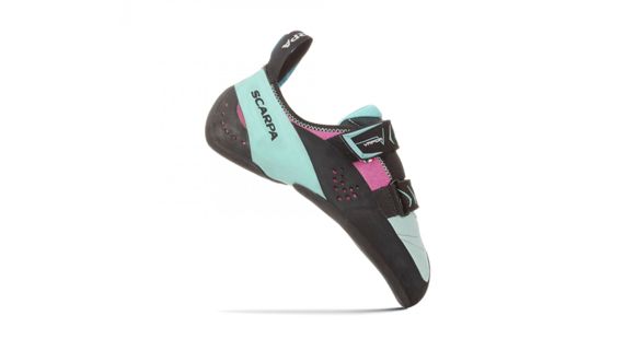 Scarpa Vapor V Climbing Shoes - Women's, Dahlia/Aqua, Medium, 34.5, 70040/002-DalAqua-34.5
