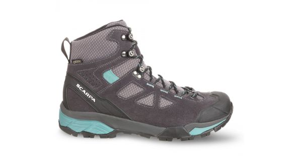 Scarpa ZG Lite GTX Shoes - Women's, Dark Grey/Lagoon, Medium, 37.5, 67080/202-DgryLag-37.5