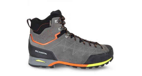 Scarpa Zodiac Plus GTX Backpacking Boots - Men's, Shark/Orange, Medium, 37.5, 71110/200.1-SrkOrg-37.5