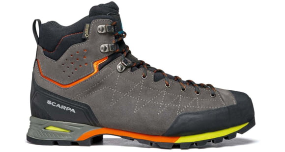 Scarpa Zodiac Plus GTX Backpacking Shoes - Men's, Shark/Orange, 48, 71110/200.1-SrkOrg-48